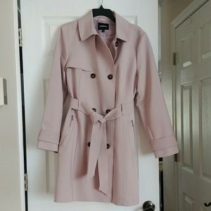 NWOT Classic Double Breasted Spring Trench Coat